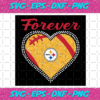 Forever Pittsburgh Steelers Heart Diamond Svg TD2901219