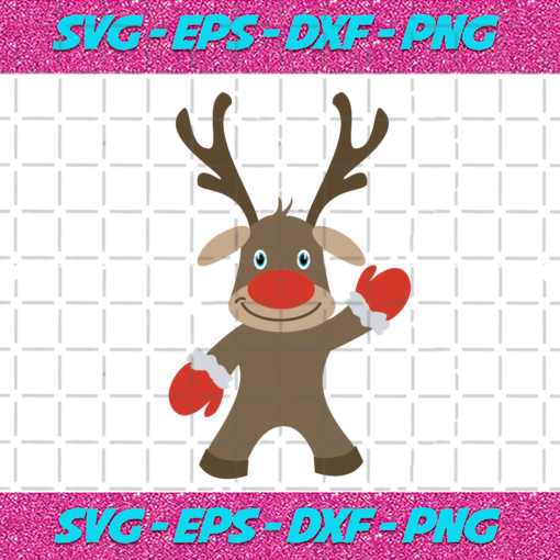 Friendly Reindeer Reindeer Svg CM171120202