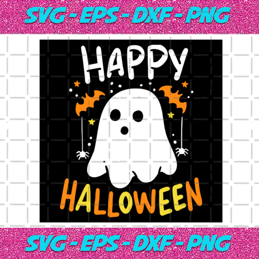 Ghost happy halloween Halloween Svg HW101020207