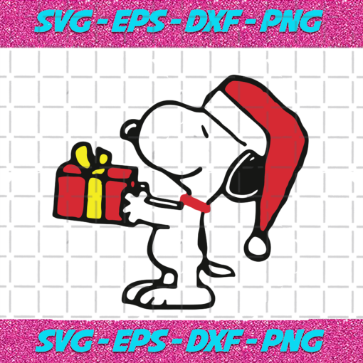 Gift from Snoopy Christmas svg CM17082020