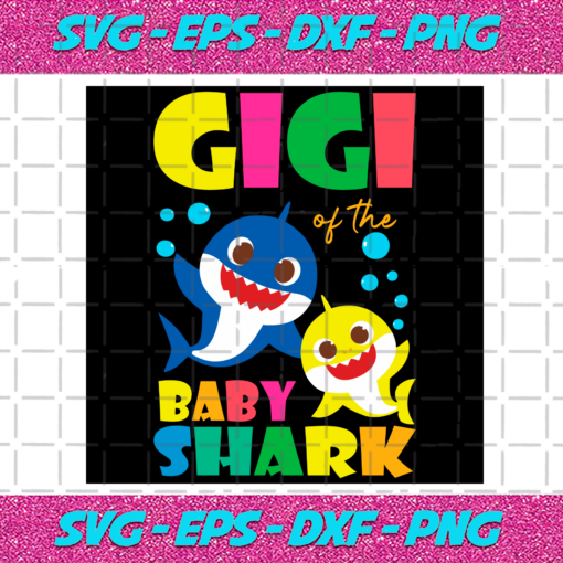 Gigi Of The Baby Shark Svg TD1312021
