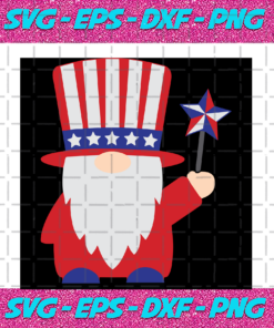 Gnome 4th Of July Gnome Svg IN17082020