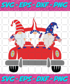 Gnomes 4th Of July Love America Gift American Gnome Svg IN170814