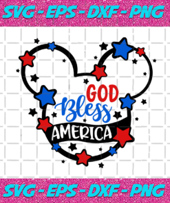 God Bless America Mickey Svg Trending Svg American Gift America Svg God Bless America Patriotic Svg 4th Of July Independence Day Mickey Mouse Disney Mickey Patriotic Quotes