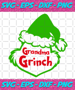 Grandma Grinch Svg CM24112020