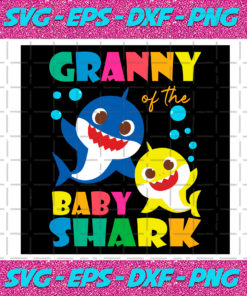Granny Of The Baby Shark Svg TD1312021
