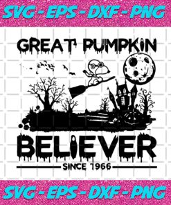 Great pumpkin believer snoopy halloween Halloween svg HW5102020