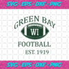 Green Bay Football Est 1919 Svg SP11122020