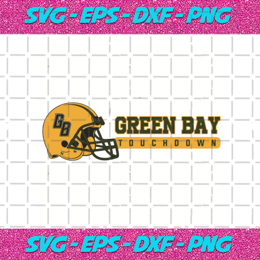 Green Bay Football Touchdown Svg SP06012024