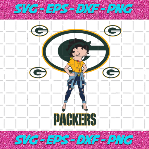 Green Bay Packers Betty Boop Svg SP31122020