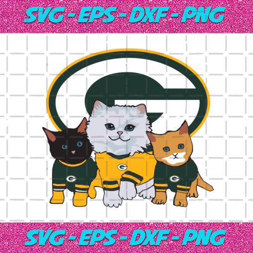 Green Bay Packers Cat Svg SP25122020