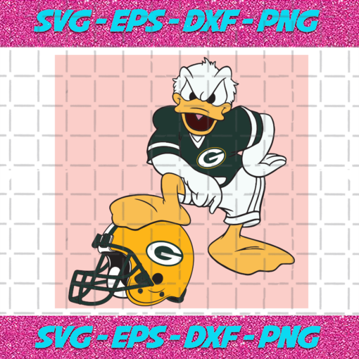 Green Bay Packers Donald Duck Svg SP22122020