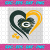 Green Bay Packers Heart Logo Svg SP22122020