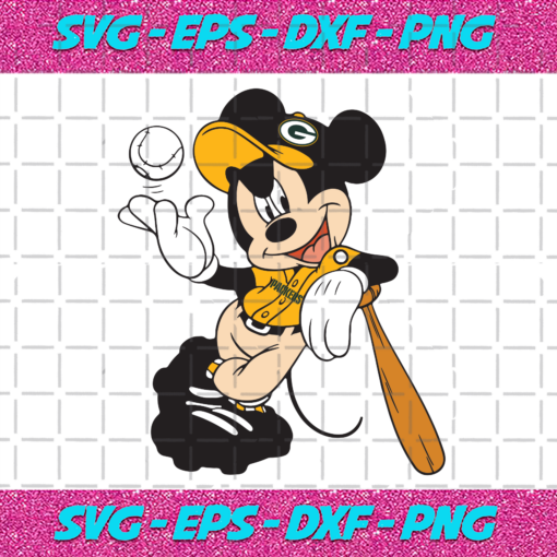 Green Bay Packers Mickey Mouse Svg SP31122020