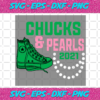 Green Chucks And Pearls 2021 Svg TD2012021