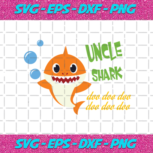 Green Uncle Shark Doo Doo Doo Svg FL22012021