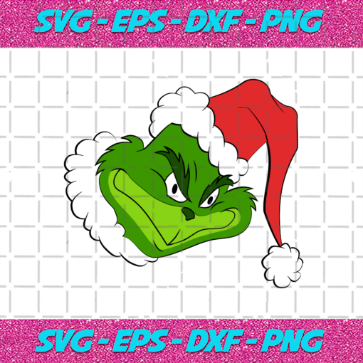 Grinch Claus Face Christmas Svg CM10112020