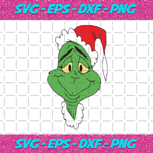 Grinch Face Christmas Svg CM03112020