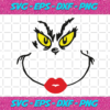 Grinch Face Red Lips Svg CM24112020