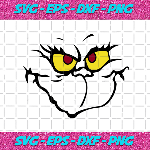 Grinch Face Svg CM241120203