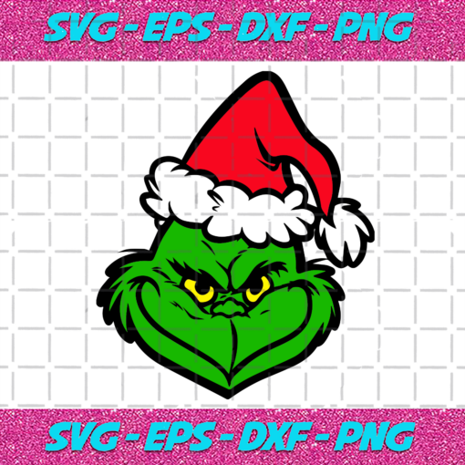 Grinch Face Svg CM241120204