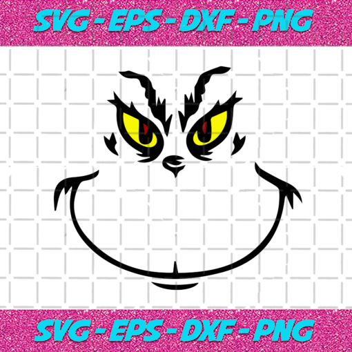 Grinch Face Svg CM241120205