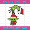 Grinch Hand Holding Baby Yoda Svg CM1012202010