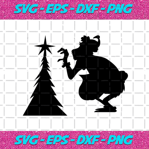 Grinch Steals Christmas Tree Svg CM24112020