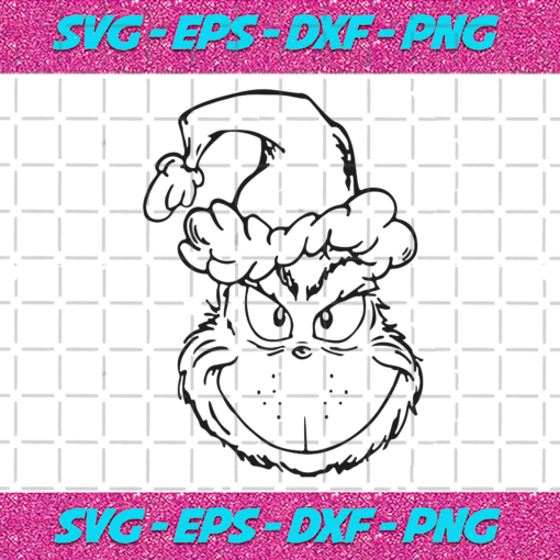 Grinchmas Face 2 Christmas Svg CM16112020