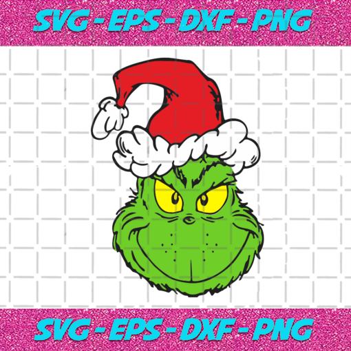 Grinchmas Face Christmas Svg CM27102020