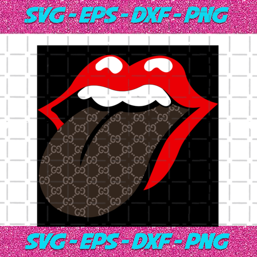 Gucci Sexy Lip Trending Svg TD17082020