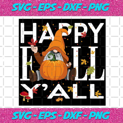 Happy Fall Y All Halloween Svg HW1710202020