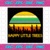 Happy Little Trees Trending Svg TD141020206