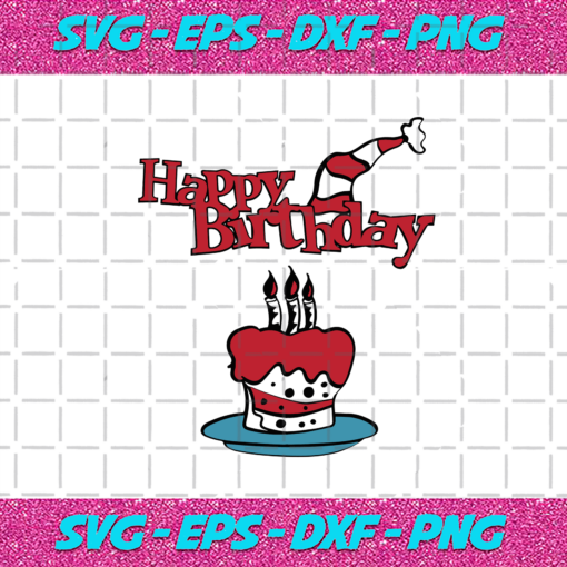 Happy birthday Dr seuss svg TD05012021