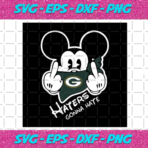 Haters Gonna Hate Green Bay Packers Svg SP23122020