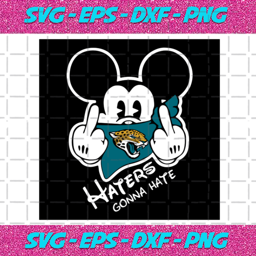 Haters Gonna Hate Jacksonville Jaguars Svg SP23122020