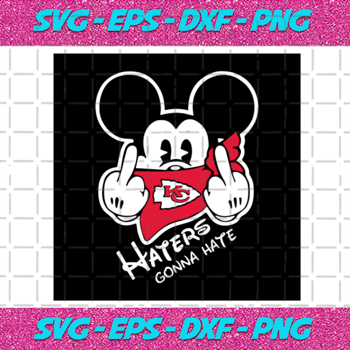 Haters Gonna Hate Kansas City Chiefs Svg SP23122020