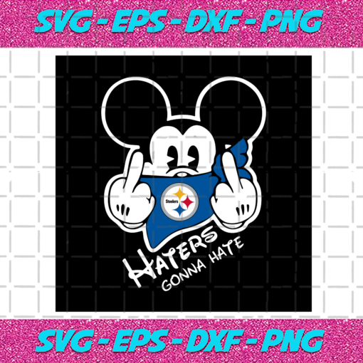 Haters Gonna Hate Pittsburgh Steelers Svg SP23122020