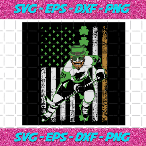 Hockey Saint patrick s day svg TD05012021