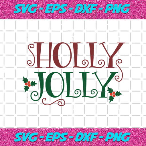 Holly Jolly Christmas Png CM112020