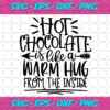 Hot Chocolate Is Like A Warm Hug From The Inside Christmas Svg CM12102020