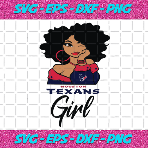 Houston Texans Girl Sport Svg SP02102020