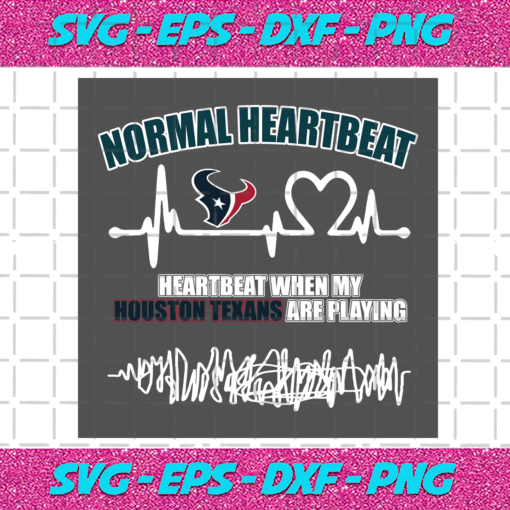 Houston Texans Heartbeat Svg SP31122020