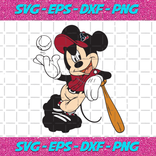 Houston Texans Mickey Mouse Svg SP31122020