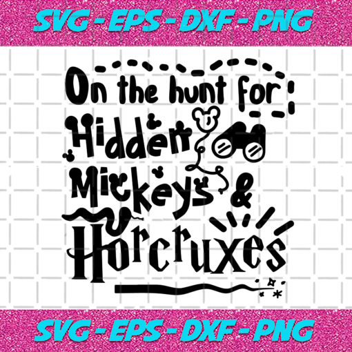 Hunting for Hidden Mickeys SVG TD18092020
