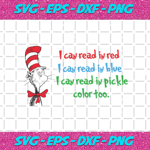 I Can Read In Red Svg DR16012021