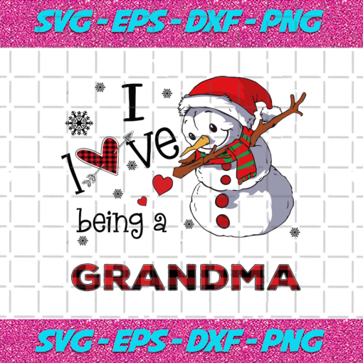 I Love Being A Grandma Svg CM71220230