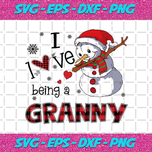 I Love Being A Granny Svg CM161220201