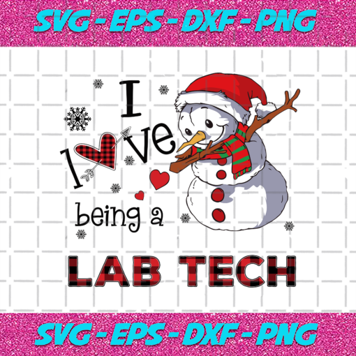 I Love Being A Lab Tech Svg CM712202011