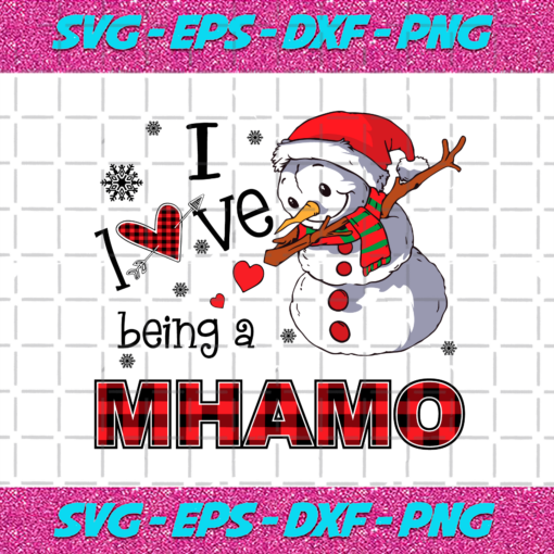 I Love Being A Mhamo Svg TD1612021